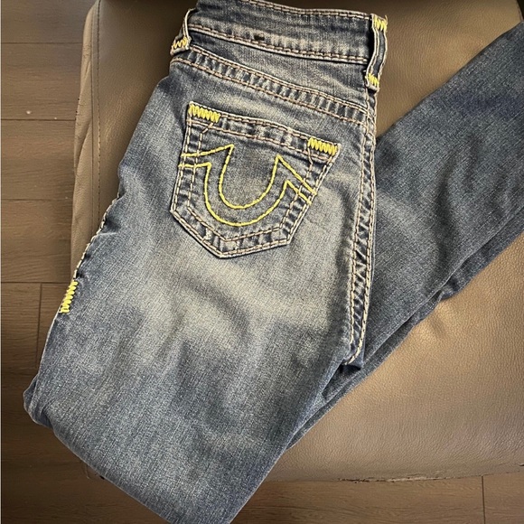 True Religion Denim Womens Jennie Skinny Curvy Size 25 - Picture 3 of 4